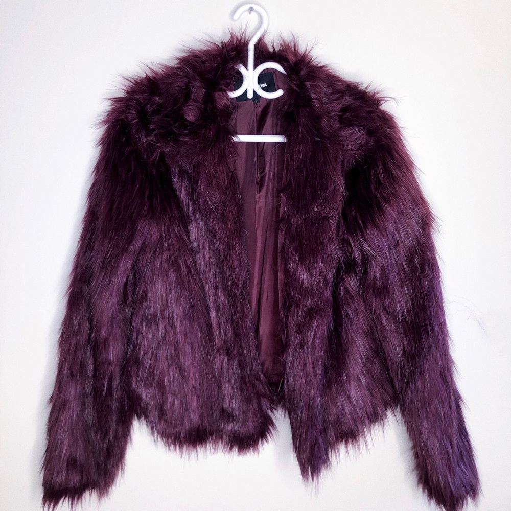 FAUX FUR JACKET